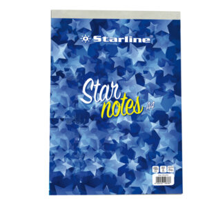 BLOCCO NOTE STARNOTES A4 - 60 FOGLI - 5 MM - 210 X 297 MM - 60 GR - STARLINE STL2701