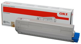 TONER OKI NERO C822 7000pag 44844616 OKIC822BK