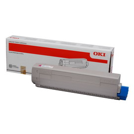 TONER OKI MAGENTA C822 7300pag 44844614 OKIC822M