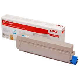TONER OKI MC873 CIANO 10000PG OKIC873C