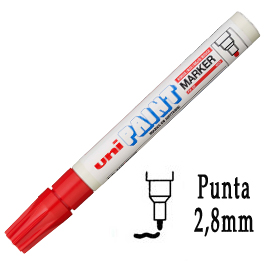 PENNARELLO UNI-PAINT MARKER PX-20 M-F ROSSO OSAMA 30358