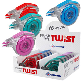 CORRETTORE A NASTRO BIANCO TAPE TWIST - 5MMX10 MT - OSAMA 85919