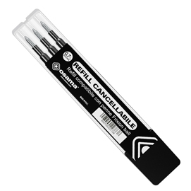 REFILL 0,7 3PZ CANCELLABILE BL,RS,VR,NR OSAMA 73381