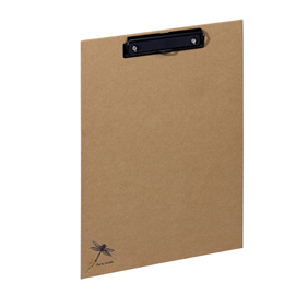PORTABLOCCO PURE - A4 - IN CARTONE - CARTA KRAFT - CON MOLLA FERMAFOGLI - PAGNA 94352