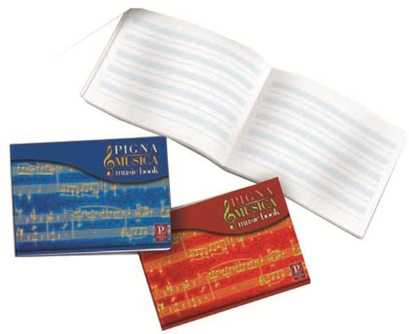 ALBUM MUSICA 17X24 C-INTERL 16FF GR.85 PIGNA 51333