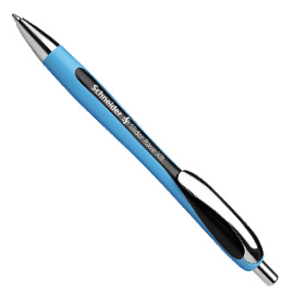 PENNA A SFERA A SCATTO SLIDER RAVE  - PUNTA XB - NERO - SCHNEIDER 70810