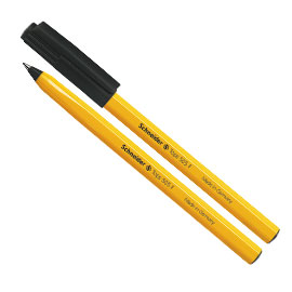 PENNA A SFERA CON CAPPUCCIO TOPS 505  - TRATTO 0,5MM - NERO - SCHNEIDER 70824
