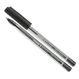 PENNA A SFERA CON CAPPUCCIO TOPS 505  - PUNTA 0,7MM  - NERO- SCHNEIDER 71118