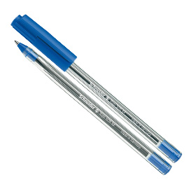 PENNA A SFERA CON CAPPUCCIO TOPS 505  - TRATTO 0,7MM - BLU - SCHNEIDER 71119
