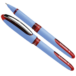ROLLER ONE HYBRID N CON CAPPUCCIO  - TRATTO 0,3MM - ROSSO - SCHNEIDER 77339
