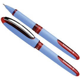 ROLLER ONE HYBRID N CON CAPPUCCIO - TRATTO 0,5MM - ROSSO  - SCHNEIDER 77342