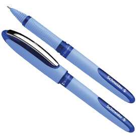 ROLLER ONE HYBRID N CON CAPPUCCIO - TRATTO 0,5MM - BLU - SCHNEIDER 77343