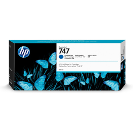 HP - CARTUCCIA INK - 747 - BLU CROMATICO - P2V85A - 300ML HPP2V85A