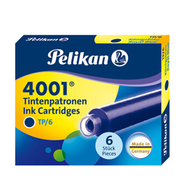 CARTUCCE STYLO TP6 BLU ROSSO COLORATE 30486