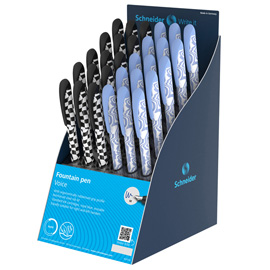 PENNA STILOGRAFICA VOICE - FANTASIE ASSORTITE - PUNTA M - SCHNEIDER 102216