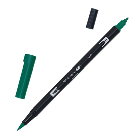 PENNARELLO DUAL BRUSH 346 - SEA GREEN - TOMBOW 100038