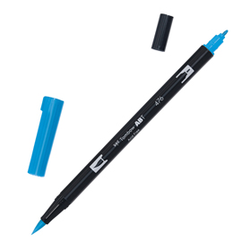 PENNARELLO DUAL BRUSH 476 - CYAN - TOMBOW 100042