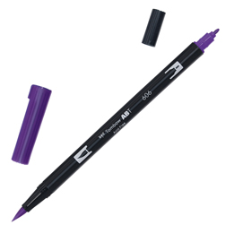 PENNARELLO DUAL BRUSH N606 - VIOLET - TOMBOW 66622
