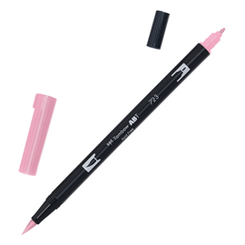 PENNARELLO DUAL BRUSH 723 - PINK - TOMBOW 98486