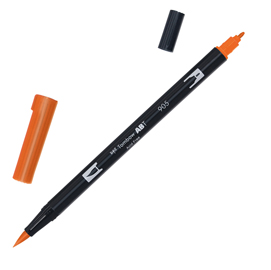 PENNARELLO DUAL BRUSH N905 - RED - TOMBOW 66618