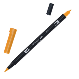 PENNARELLO DUAL BRUSH N933 - ORANGE - TOMBOW 66620
