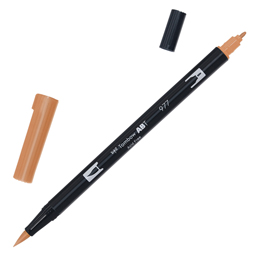 PENNARELLO DUAL BRUSH N977 - SADDLE BROWN - TOMBOW 89308