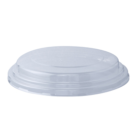 COPERCHIO IN RESINA - PER INSALATIERE TONDE 750/1000 ML - DIAMETRO 15 CM - TRASPARENTE - SIGNOR BIO - CONF. 50 PEZZI 96723