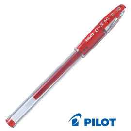 PENNA SFERA PILOT G-3 FINE ROSSO 45884