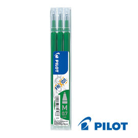 REFILL 3pz X SFERA 0.7  VERDE PILOT FRIXION 51202
