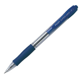PENNA SFERA BLU FINE PILOT SCATTO SUPERGRIP 29347
