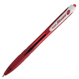 PENNA SFERA A SCATTO PILOT BRG-10M-BG MEDIUM ROSSO 48449