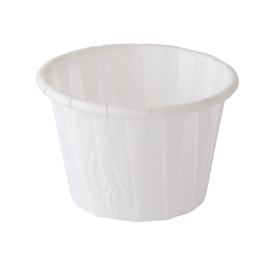 COPPETTA PORTA SALSE MONOUSO IN CARTA - 30 ML - BIANCO - SIGNOR BIO - CONF. 250 PEZZI 100122