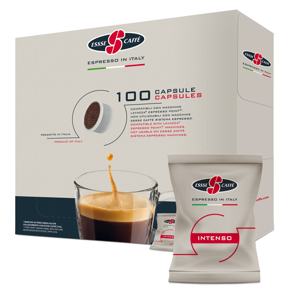 CAPSULA CAFFE' COMPATIBILE LAVAZZA ESPRESSO POINT - INTENSO - ESSSE CAFFE' 88403