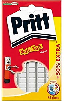 GOMMINI ADESIVI 95PZ MULTI TACK PATAFIX RIUTILIZZ. PRITT ** promo office ** 65591