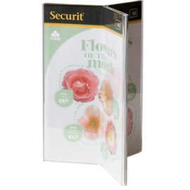DISPLAY PORTAMENU' A Y - 14,8X21 CM (A5) - SECURIT 77157