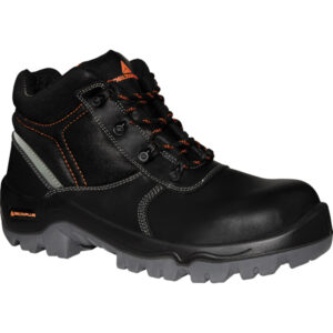 CALZATURA DI SICUREZZA PHOENIX S3 SRC - PELLE CROSTA PIGMENTATA - NUMERO 44 - NERO - DELTAPLUS 76308