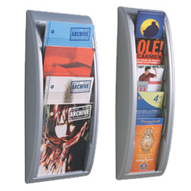 ESPOSITORE DA MURO QUICK FIT SYSTEM 4 SCOMP. A4 PAPERFLOW 57621