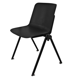 SEDUTA ATTESA PLUS - SENZA BRACCIOLI - NERO - UNISIT 100542