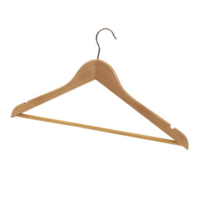 APPENDINO IN LEGNO NATURALE - 45CM - ALBA - CONF. 25 PEZZI 89986