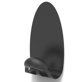 APPENDIABITI MAGNETICO - 8X7,5X11,5 CM -1 POSTO - NERO - ALBA 82978