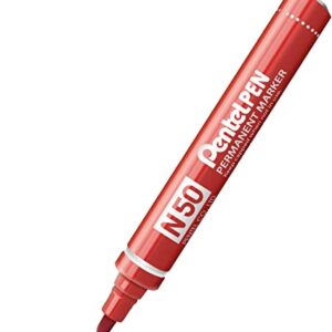 PENNARELLO PENTEL PUNTA TONDA N50 ROSSO 29883