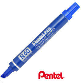 PENNARELLO PENTEL PUNTA SCALPELLO N60 BLU 29892