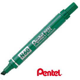 PENNARELLO PENTEL PUNTA SCALPELLO N60 VERDE 29893