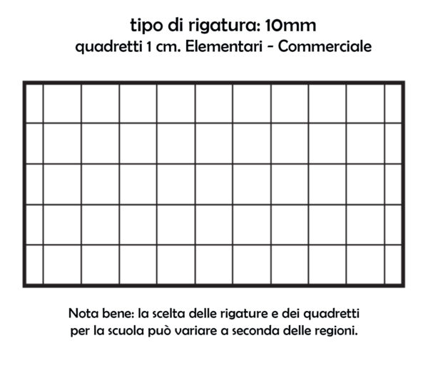 QUADERNO A4 MAXI  RIG.10MM GR.80 BLASETTI 103283