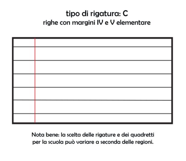 QUADERNO A4 MAXI  RIG.1RC GR.80 BLASETTI 103305