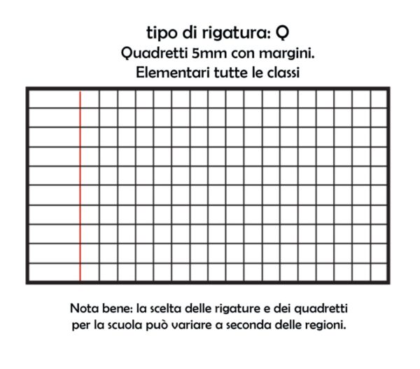 QUADERNO A4 MAXI  RIG.Q GR.80 BLASETTI 103321