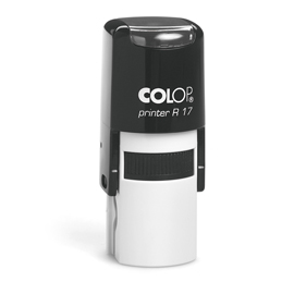 TIMBRO PRINTER R17 - DIAMETRO 17 MM - 3 RIGHE - PERSONALIZZABILE - AUTOINCHIOSTRANTE - COLOP 80460