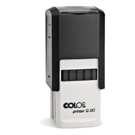 TIMBRO PRINTER Q 20 - 20X20 MM - 5 RIGHE - QUADRATO - AUTOINCHIOSTRANTE - COLOP 80465