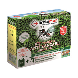 KIT INSETTICIDA ANTIZANZARE - PRONTO ALL'USO - PROTEMAX 97130