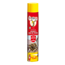 INSETTICIDA SPRAY VESPE E NIDI DI VESPA - 750 ML - PROTEMAX 95728